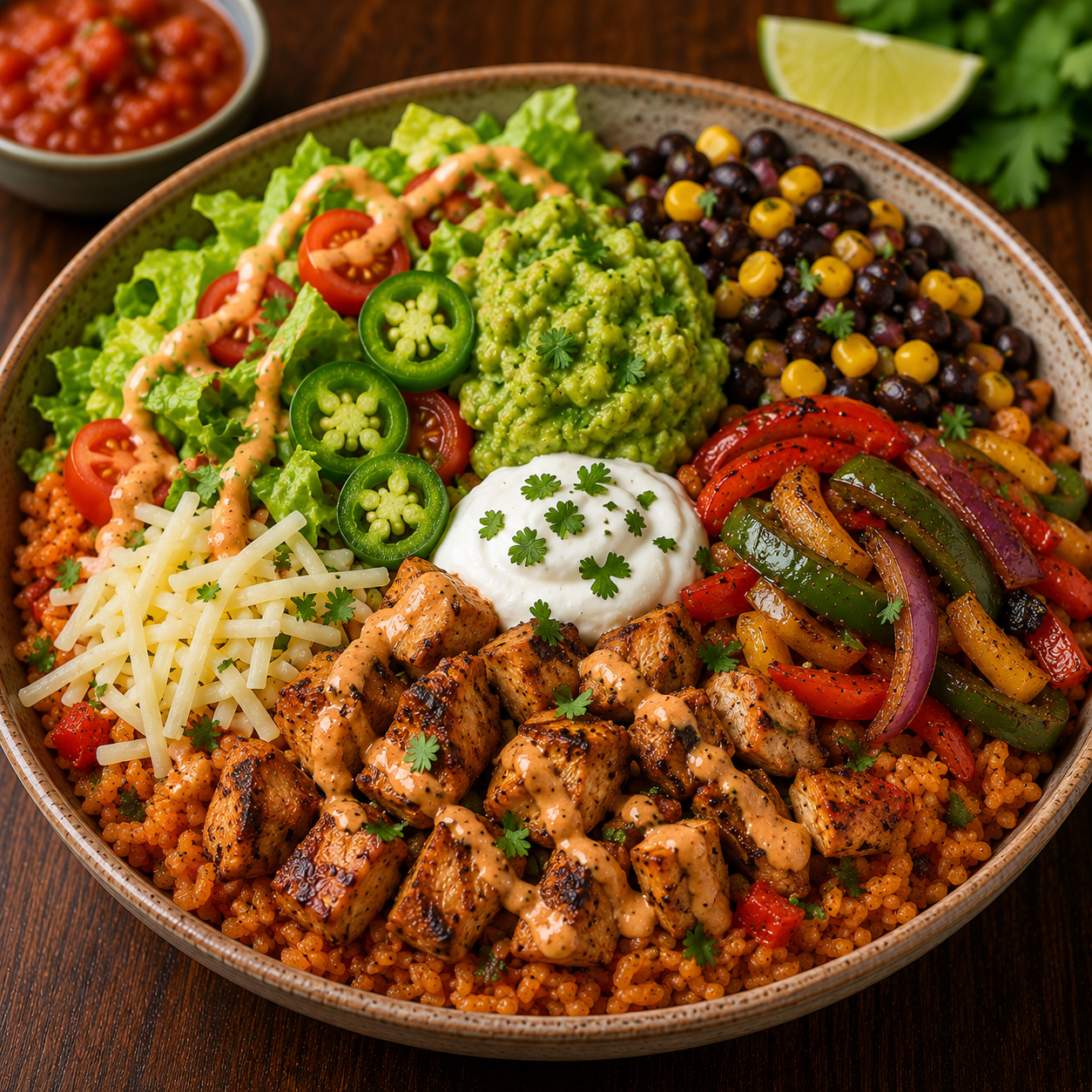 Mexican Rice Bowl Chicken