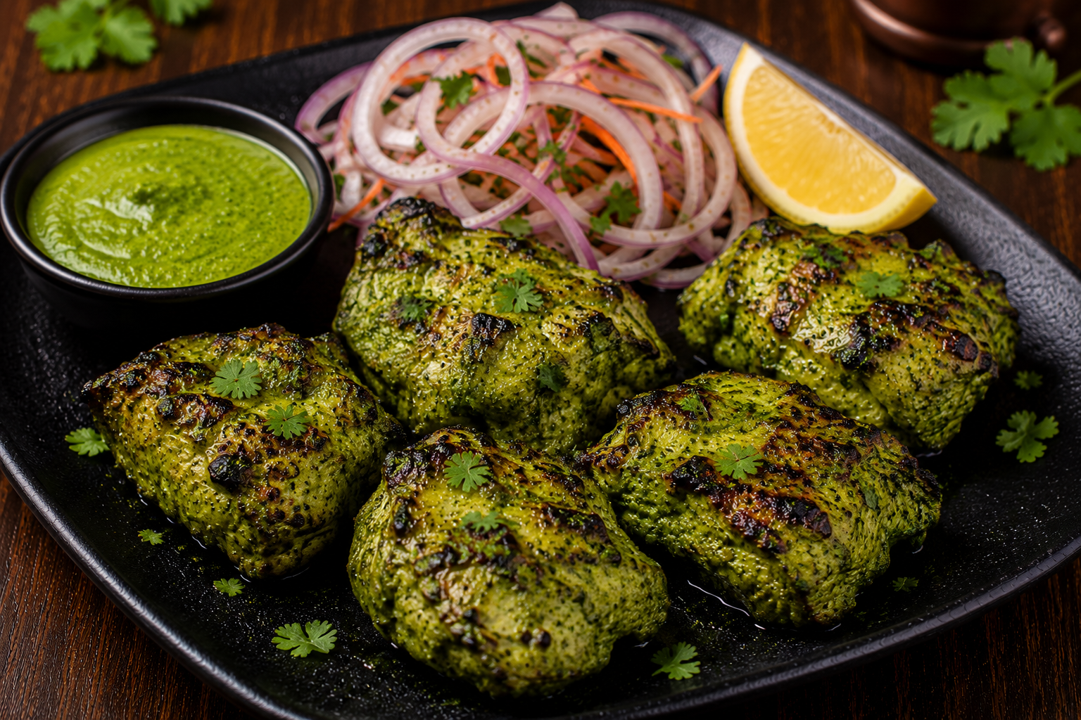 Chicken Hariyali Kebab 5pc