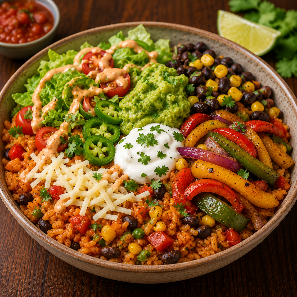 Mexican Rice Bowl Veg