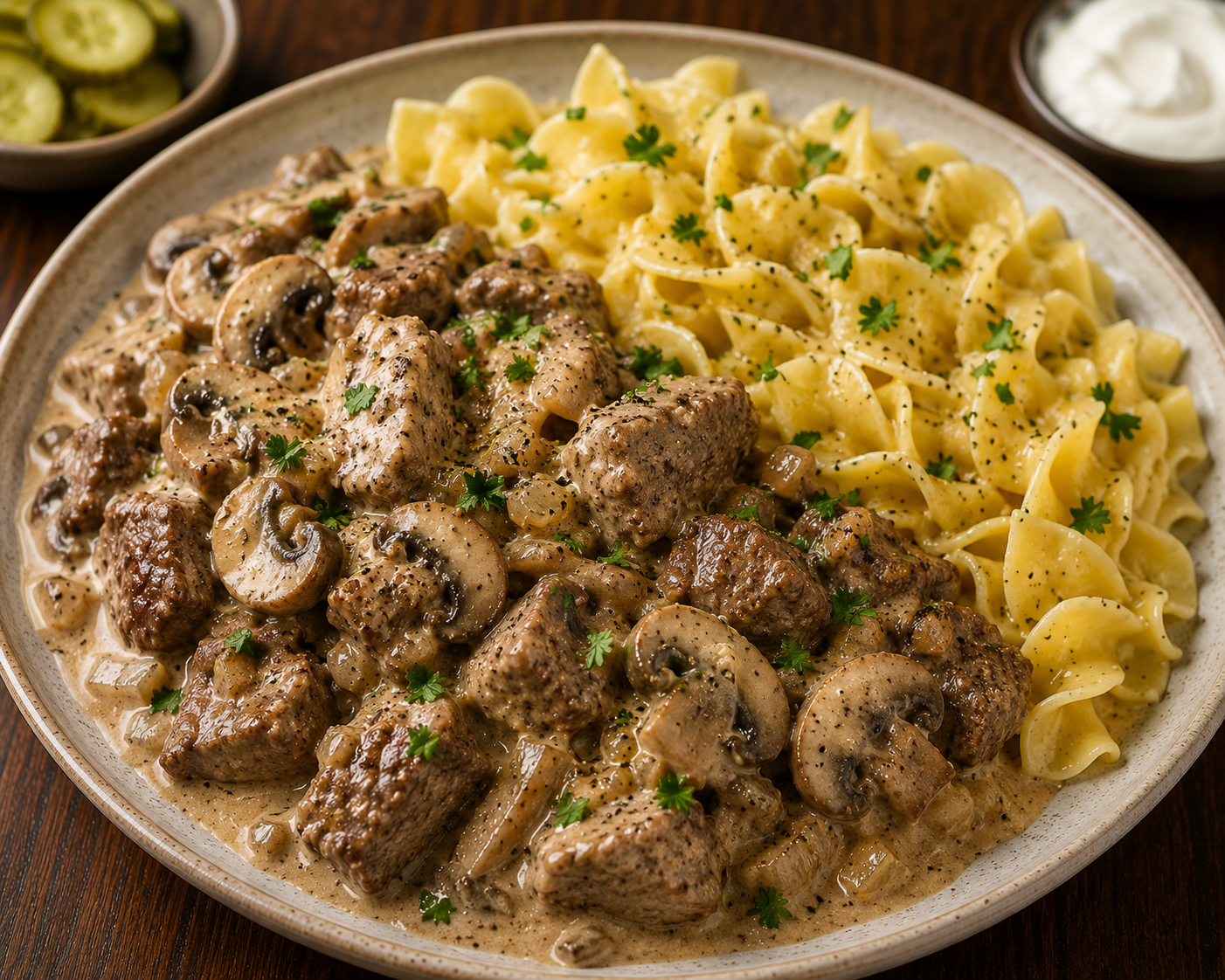 Chicken Stroganoff