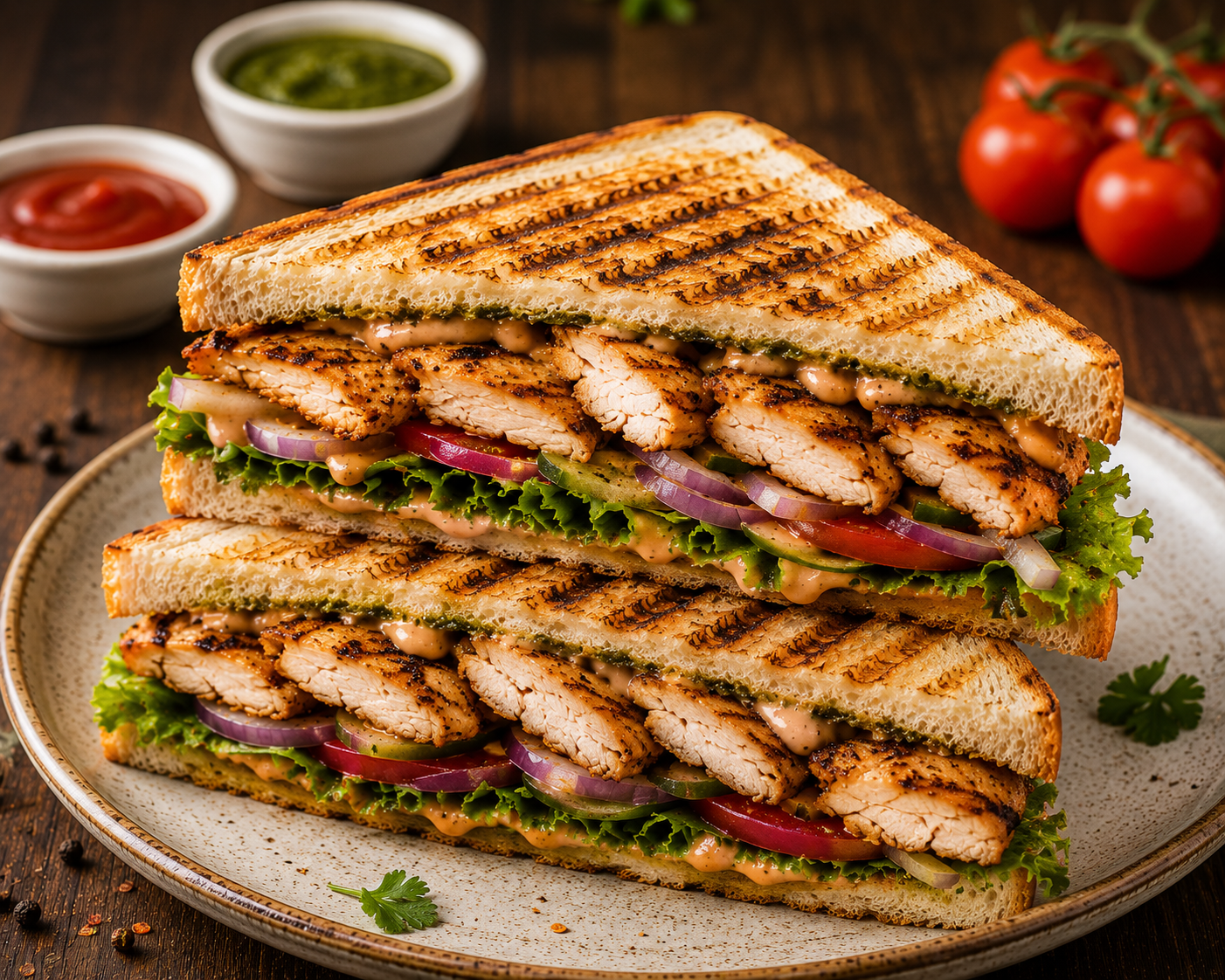Chicken Grilled Sandwich