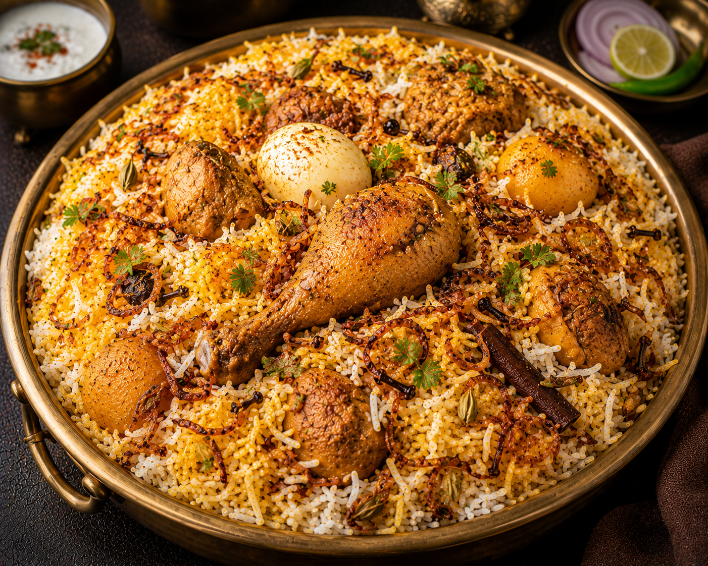 Kolkata Chicken Special Biryani