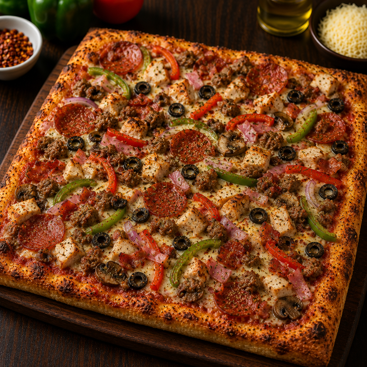 Siciliano Non Veg Pizza