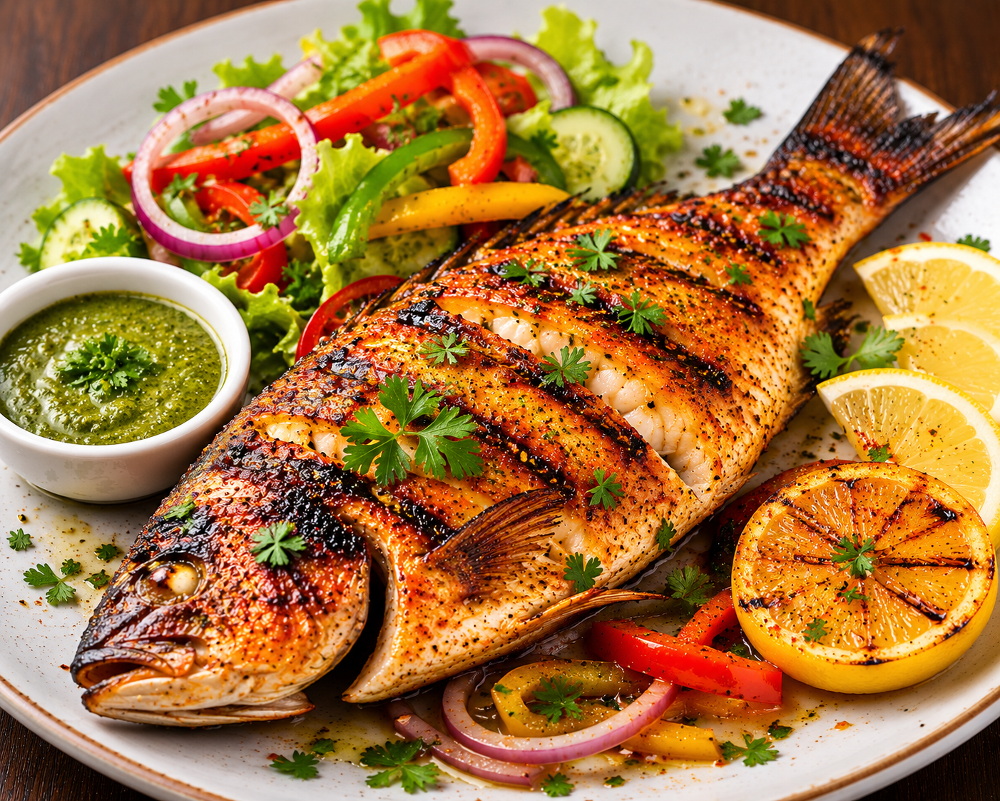 Grilled Bhetki