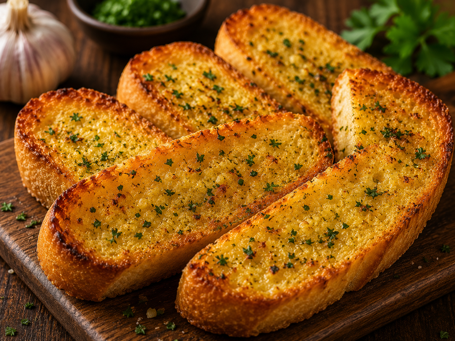 Golden Garlic Bread