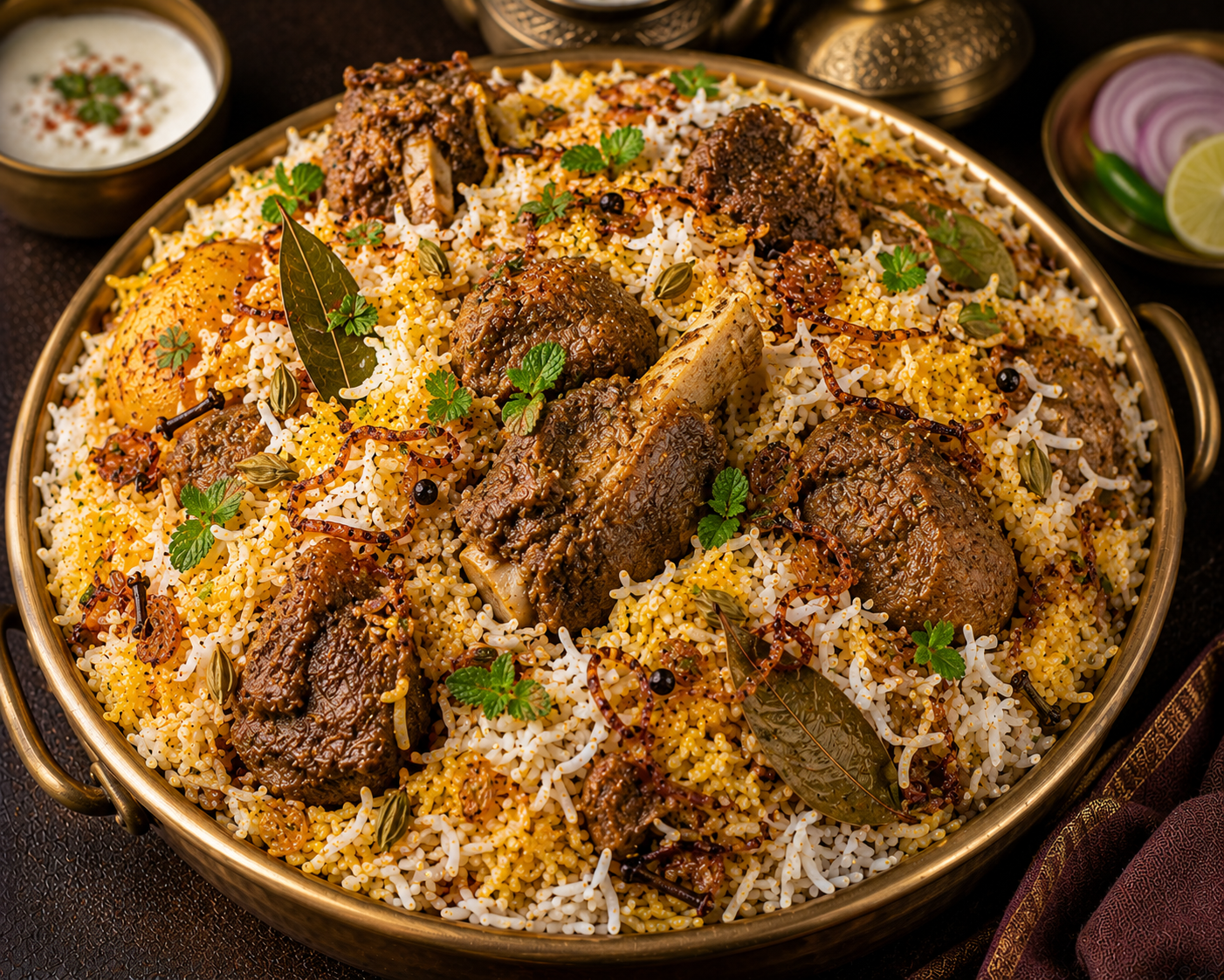 Kolkata Mutton Special Biryani