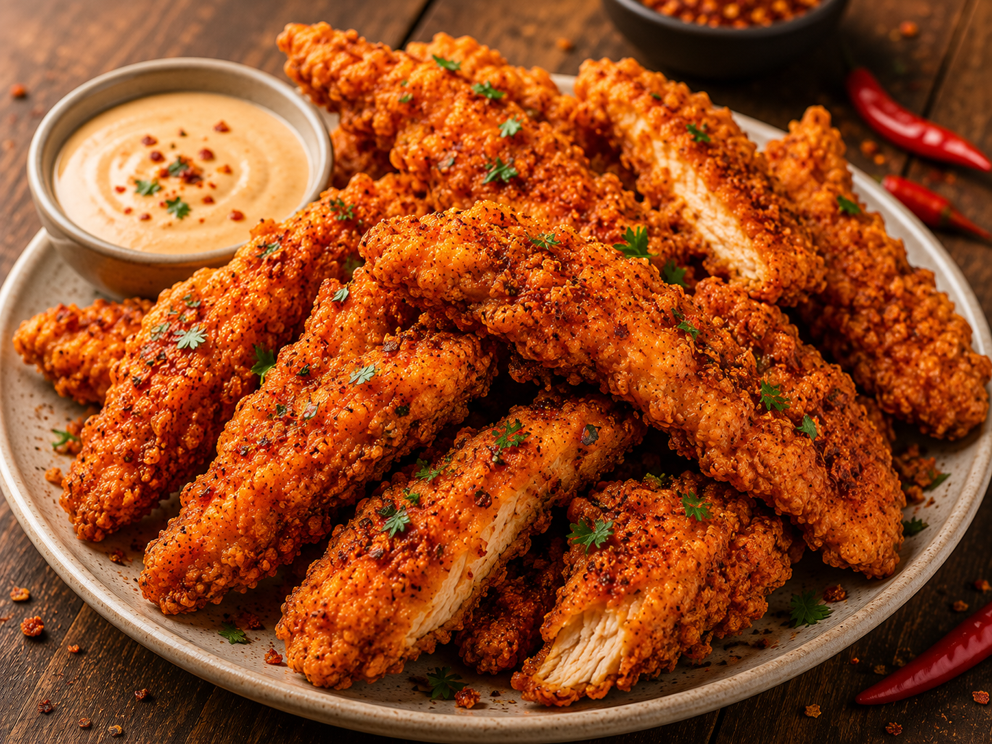 Hot Chicken Strips
