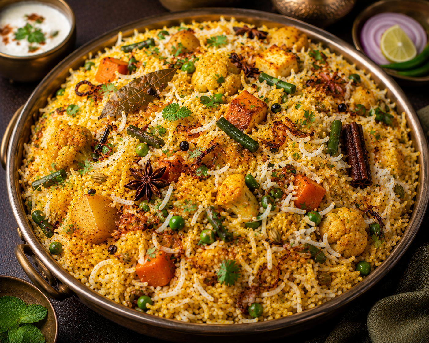 Awadhi Veg Biryani