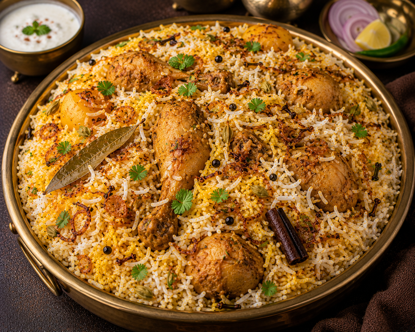 Kolkata Chicken Biryani