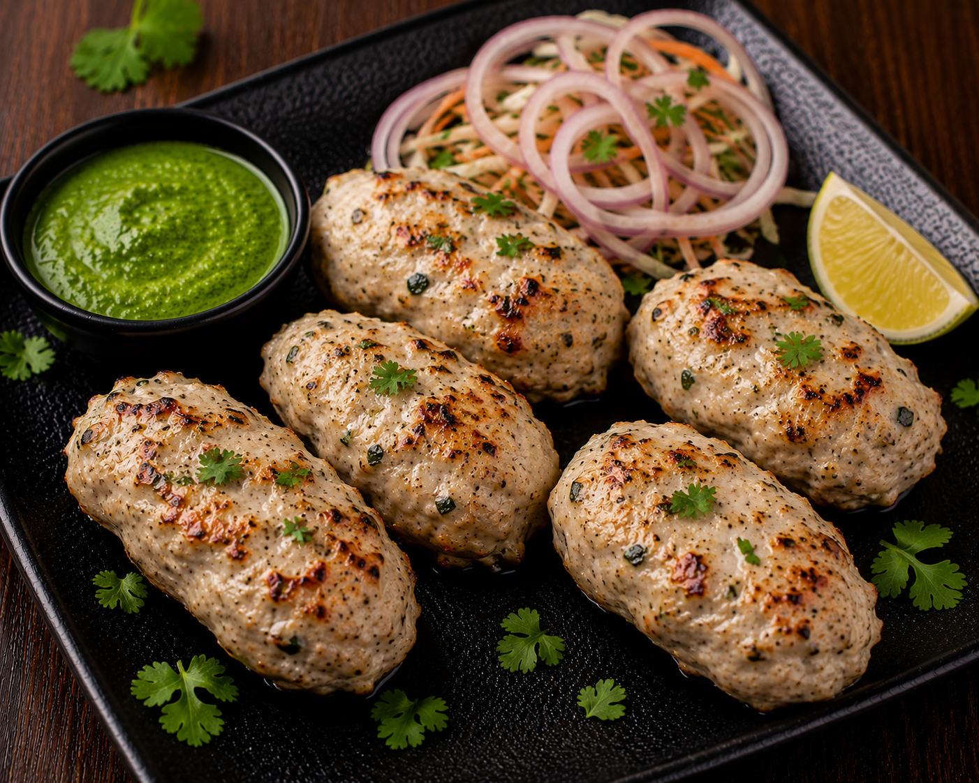 Chicken Reshmi Kebab 5pc