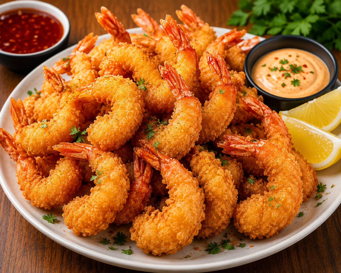 Golden Fried Prawn